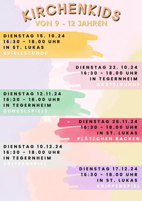 Plakat Kirchenkids